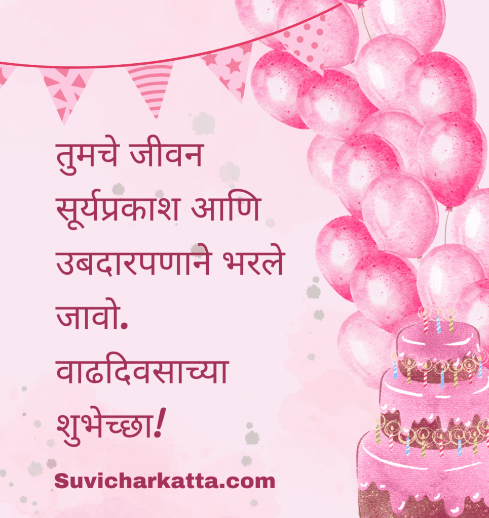 birthday wishes in marathi for Father