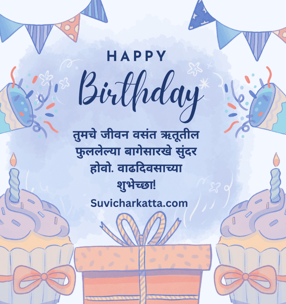 happy birthday wishes in marathi